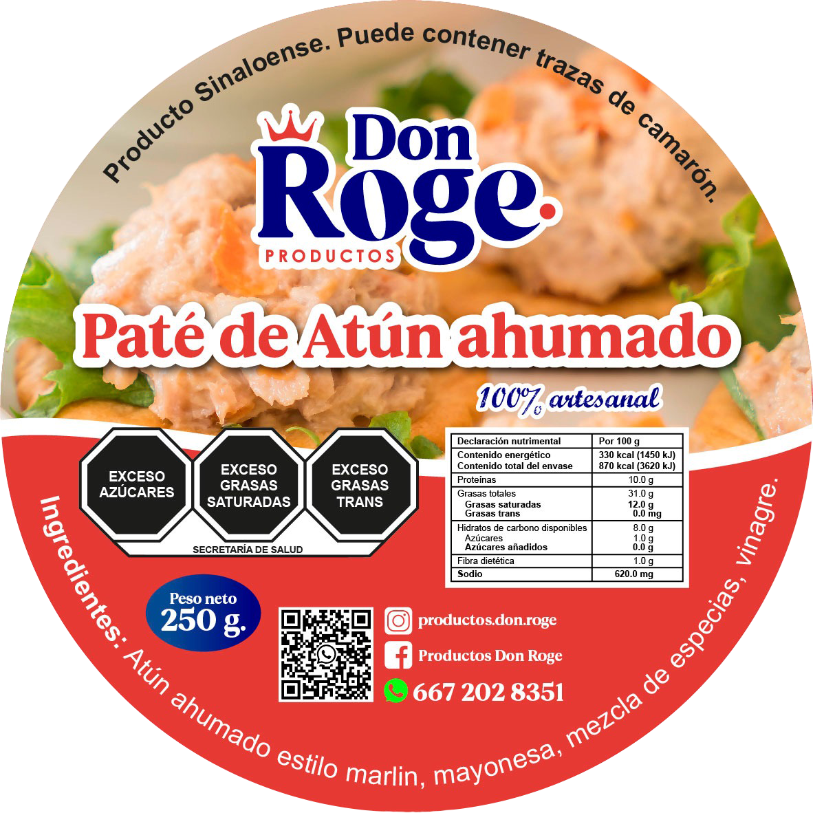 Paté de Atún Ahumado
